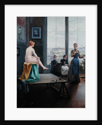 Studio with Young Women by Paul Duthoit