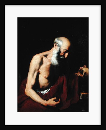 St. Jerome, 1633 by Jusepe de (1591-1652) Ribera