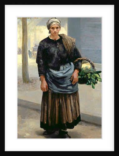 Marianne Orfrey, Vegetable Seller by Alfred Roll