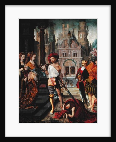 The Beheading of St. John the Baptist, 1525 by French School