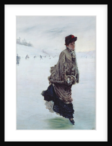 The Skater by Giuseppe or Joseph de Nittis