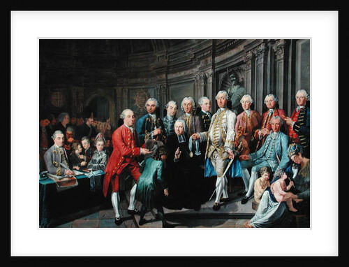 Distribution of the Academy Prizes for Drawing and Painting in Dunkirk in 1755 by Nicolas Truit