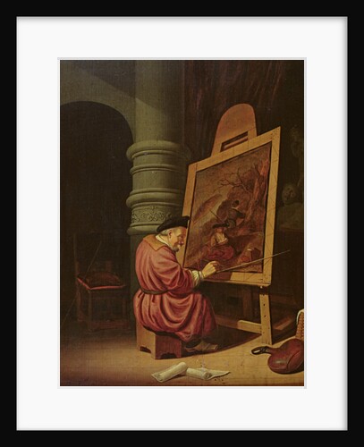Interior of a Studio or, A Painter in his Studio, 1649 by Adriaen van Gaesbeeck