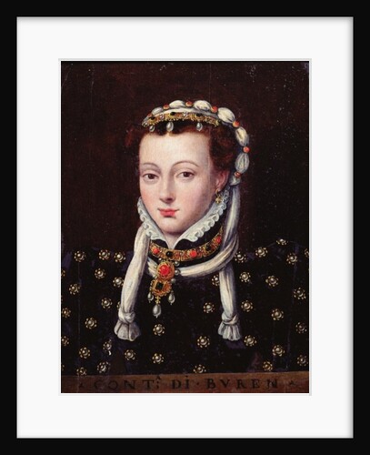 Portrait of Anne de Buren by Anthonis van Dashorst (c.1519-1576/77) Mor