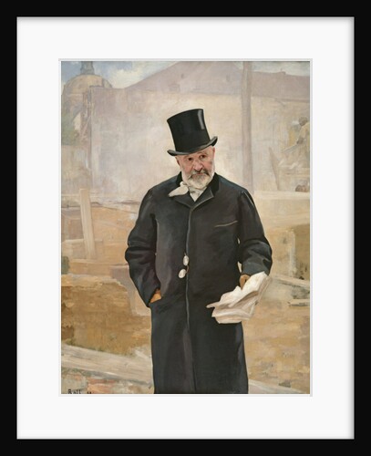 Portrait of Jean Charles Adolphe Alphand 1888 by Alfred Roll