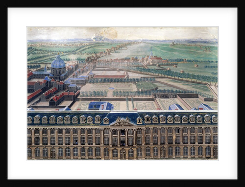 West Facade of the Place Louis-Le-Grand and the Faubourg Saint-Honore, c.1705 by V. Antier