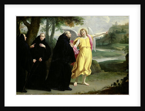 Scene from the Life of St. Benedict by Philippe de Champaigne