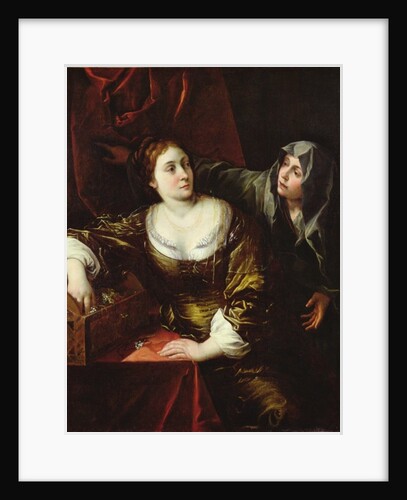 Martha and Mary or, Woman with her Maid by Italian School