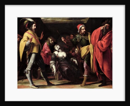 The Oath of Brutus over the Body of Lucretia by Pier Francesco Morazzone