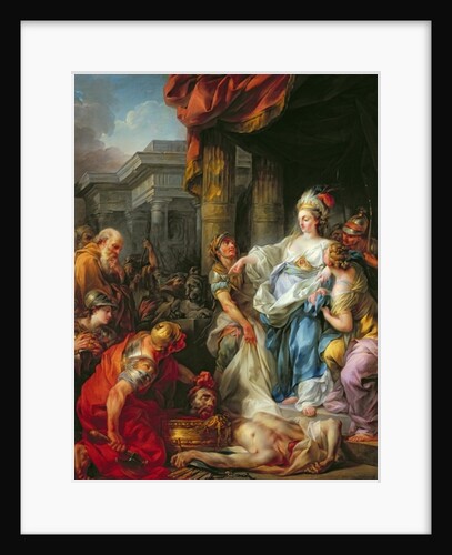 The Beheading of Cyrus II by Jean-Simon Berthelemy