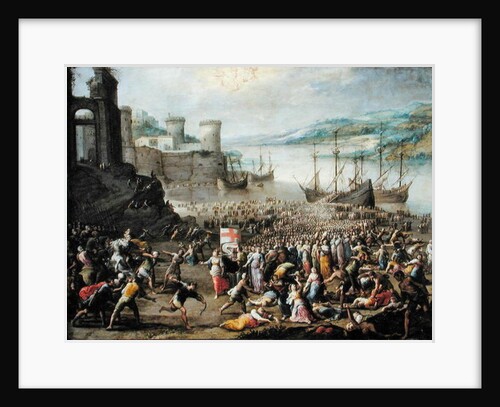 The Martyrdom of St. Ursula by Scipione Compagno