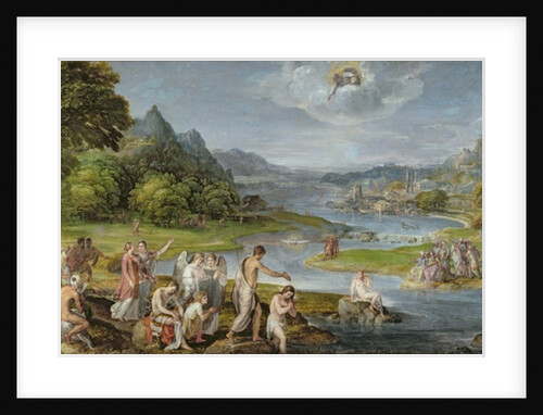 The Baptism of Christ by Lambert Sustris