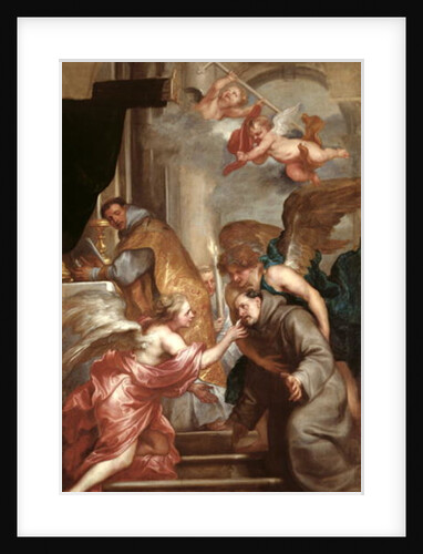 The Communion of St. Bonaventure by Anthony van Dyck