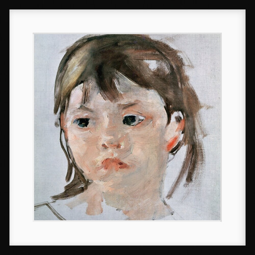 Head of a Young Girl by Mary Stevenson Cassatt