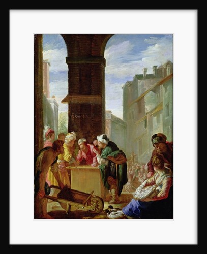 The Parable of the Precious Pearl or The Pearl of Great Price by Domenico Feti