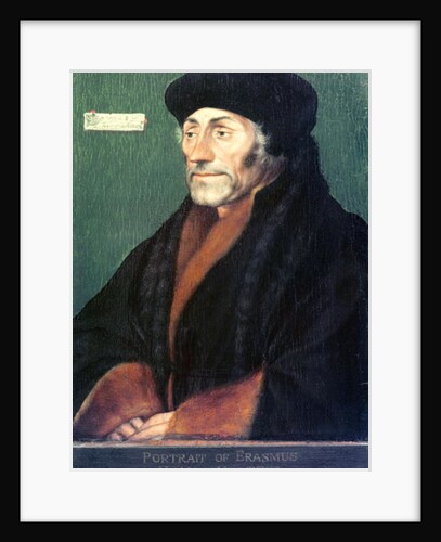 Erasmus of Rotterdam, c.1532 by Hans Holbein the Younger