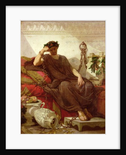 Damocles, 1866 by Thomas Couture