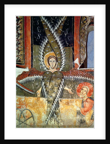 Seraphim purifying the lips of Isaiah, Catalan School by Spanish School