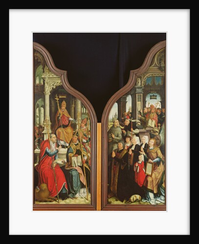 The Fathers of the Church and the Donors by Jean the Elder Bellegambe