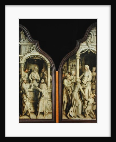 St. Joachim and St. Anne by Jean the Elder Bellegambe