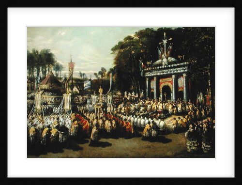 Procession of the Holy Sacrament, 1855 by Antoine Detrez