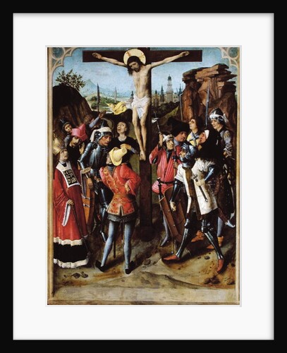 The Crucifixion, c.1460-75 by Master of the Gathering of the Manna