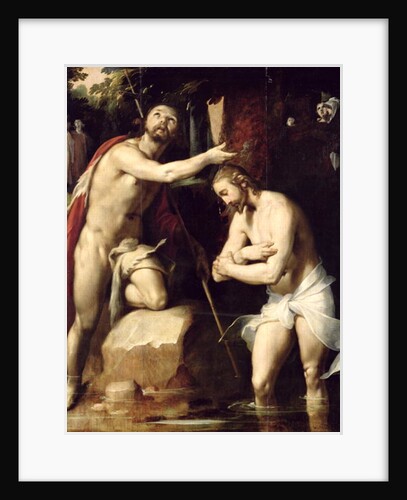 The Baptism of Christ by Cornelis Cornelisz. van Haarlem