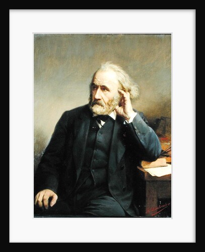 Portrait of Joseph Chenavard by Jean-Francois Armbruster