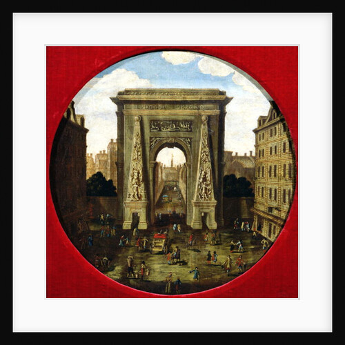 The Porte Saint-Denis by French School