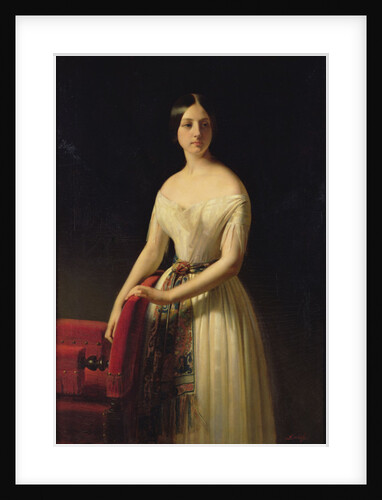 Eugenie Saint-Amand, 1841 by Claude-Marie Dubufe