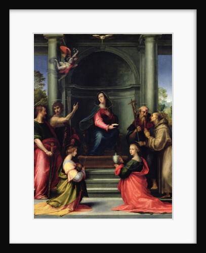 The Annunciation with Saints, 1515 by Fra Bartolomeo