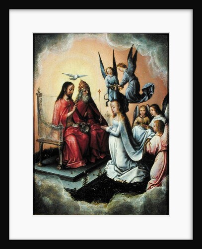 Coronation of the Virgin by Michiel Sittow