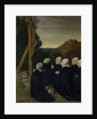 Calvary, 1874 by Alphonse Legros