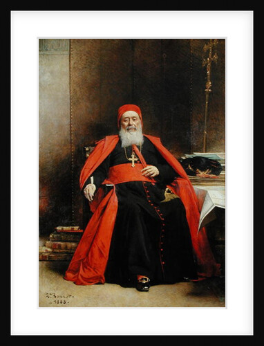 Portrait of Charles Lavigerie 1888 by Leon Joseph Florentin Bonnat