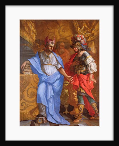 Meeting between Abraham and Melchizedek by French School