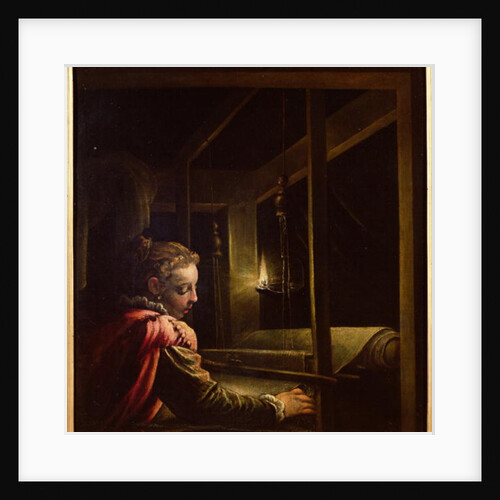 Penelope Undoing her Tapestry by Leandro da Ponte Bassano