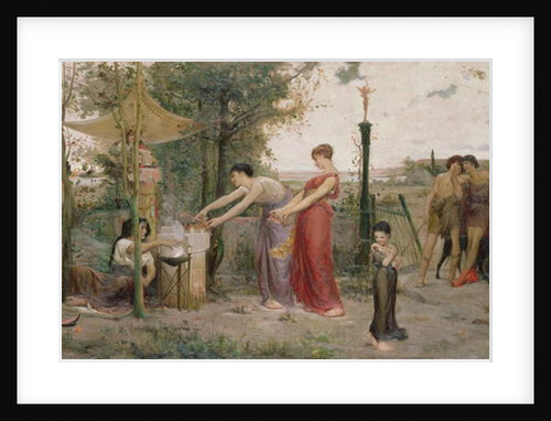 Sacrificing Dolls, 1871 by Luc-Oliver Merson