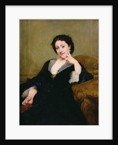 Madeleine Brohant of the Comedie-Francaise, 1860 by Paul Baudry