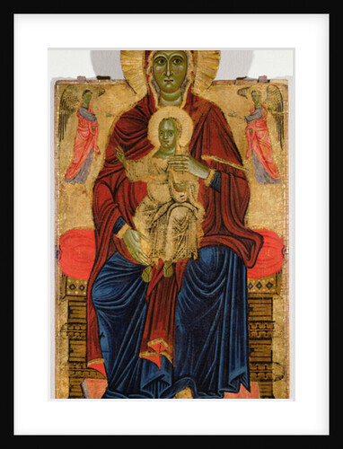 Madonna Enthroned by Master of the Bigallo Crucifix