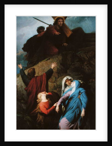 The Virgin of Calvary, 1861 by Jules Eugene Lenepveu