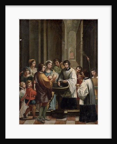 A Baptism by Italian School