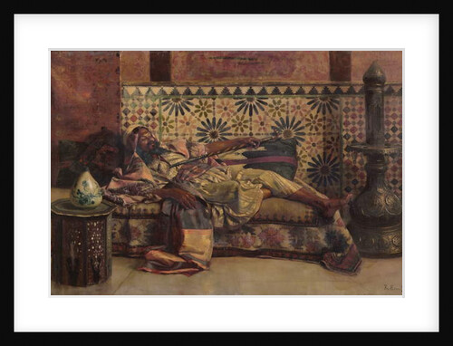 The Narghileh by Rudolphe Ernst