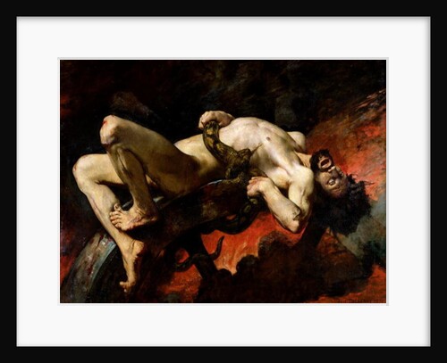 Ixion Thrown into Hades, 1876 by Jules Elie Delaunay