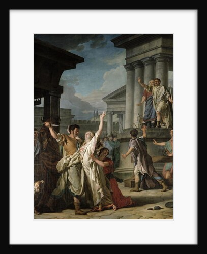 Virginius About to Kill his Daughter, 1783 by Nicolas Guy Brenet