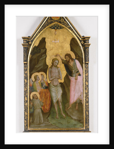 The Baptism of Christ by Bicci di Lorenzo