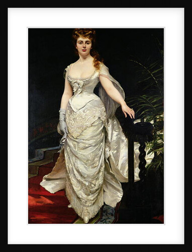 Portrait of Mademoiselle X, 1873 by Charles Emile Auguste Carolus-Duran