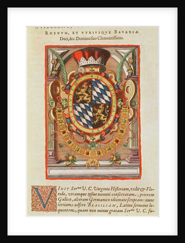 Coat of Arms by Theodor de Bry