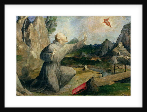 St. Francis of Assisi Receiving the Stigmata, 1537 by Domenico Beccafumi