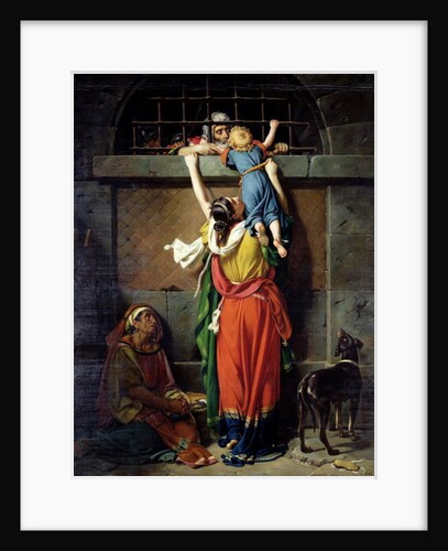 Boethius Bidding Farewell to his Family by Jean Victor Schnetz