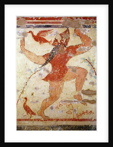 Phersu dancing by Etruscan